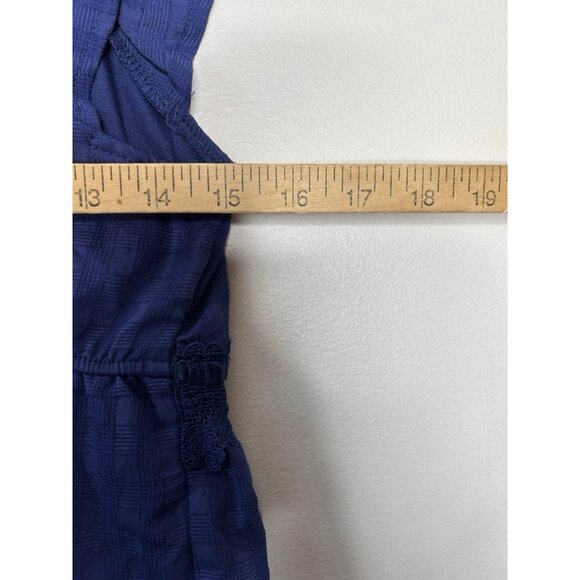 Altar'd State Women's Lilith Mini Blue Dress Sleeveless Size Medium New NWT - Picture 7 of 9